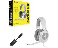 CORSAIR HS55 Surround White - 1041852 - zdjęcie 4